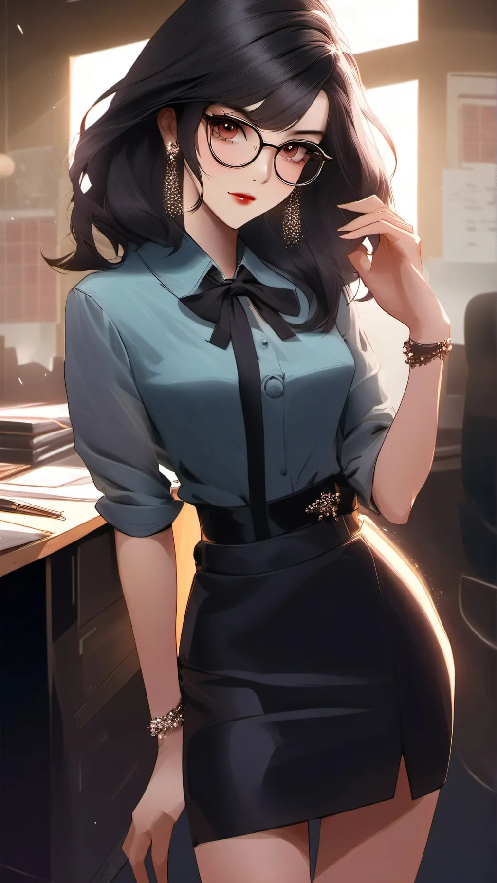 ai character: kate background