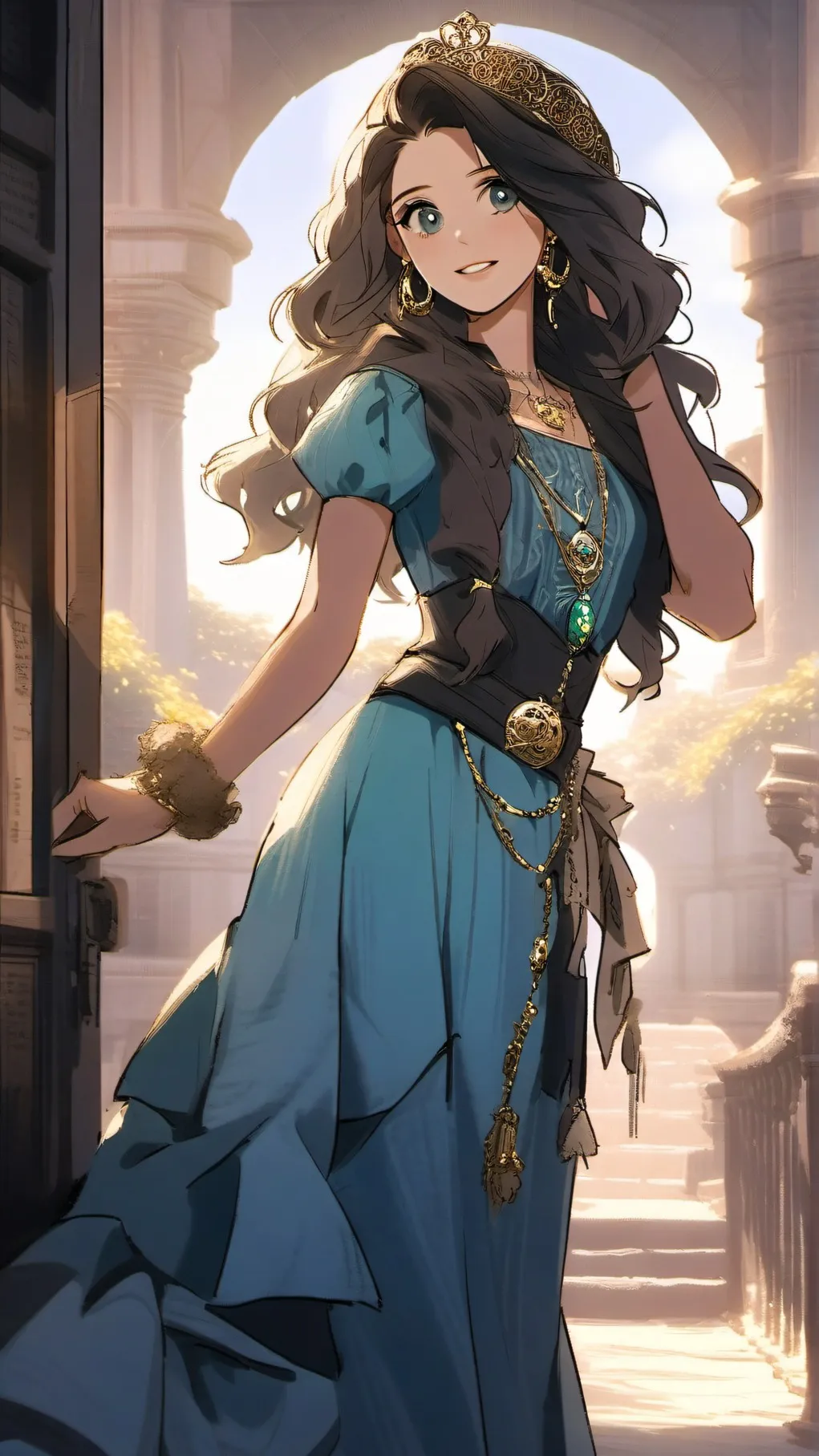 ai character: Mal's Twin Sister background