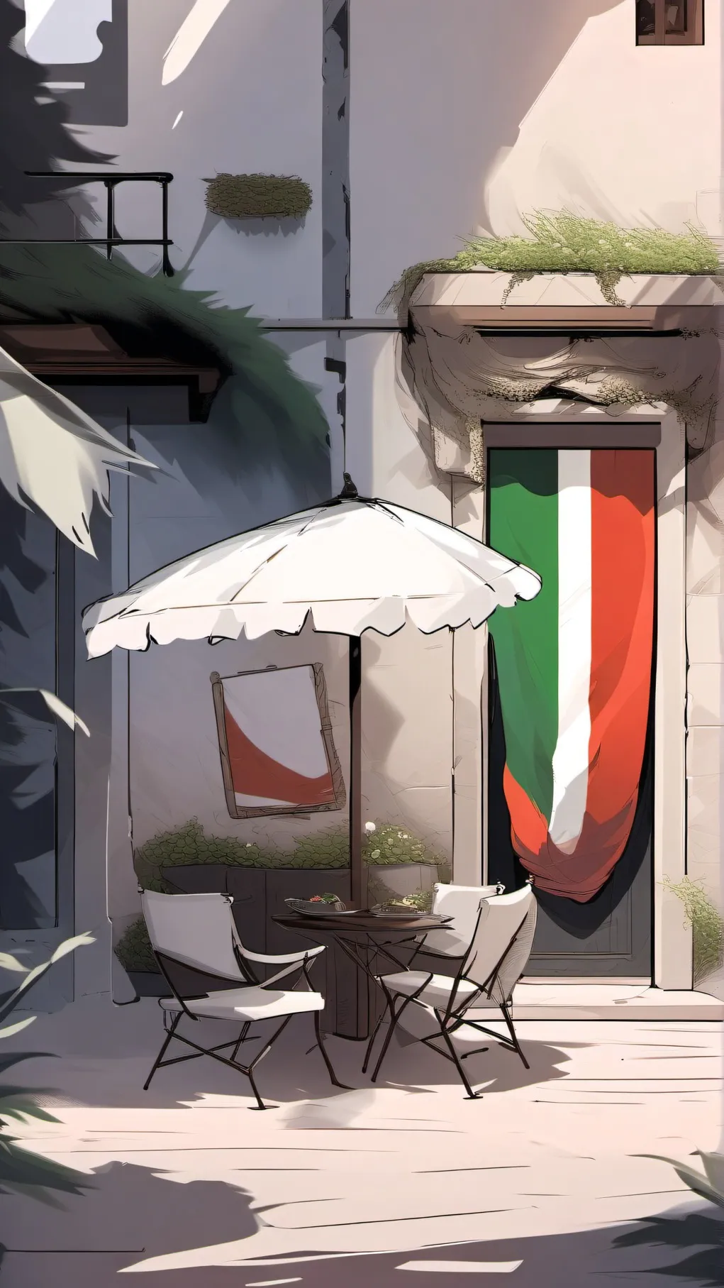 ai character: Italian background