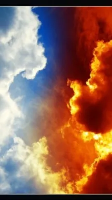 ai character: 😇ℌeaven& ℌ3ll😈 background