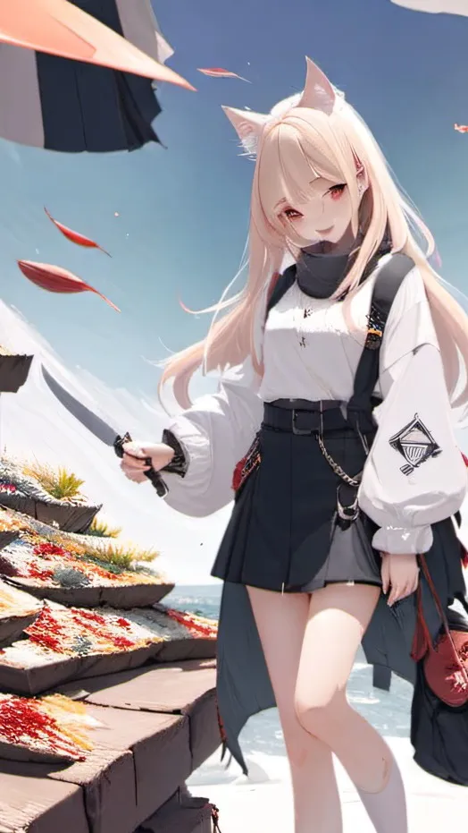 ai character: 🔪♡killer kitty♡🔪 background