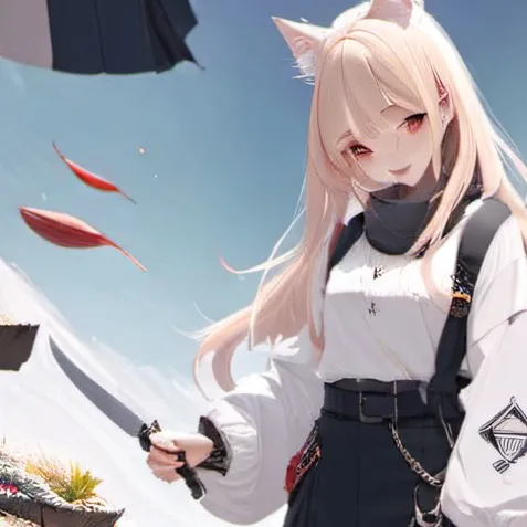 chat with ai character: 🔪♡killer kitty♡🔪