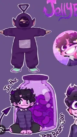 ai character: JellyBean background