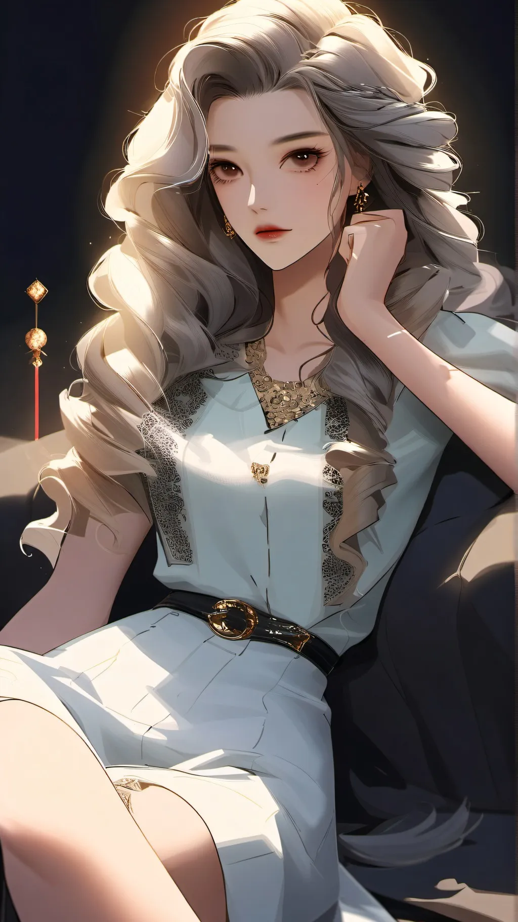 ai character: amelia background