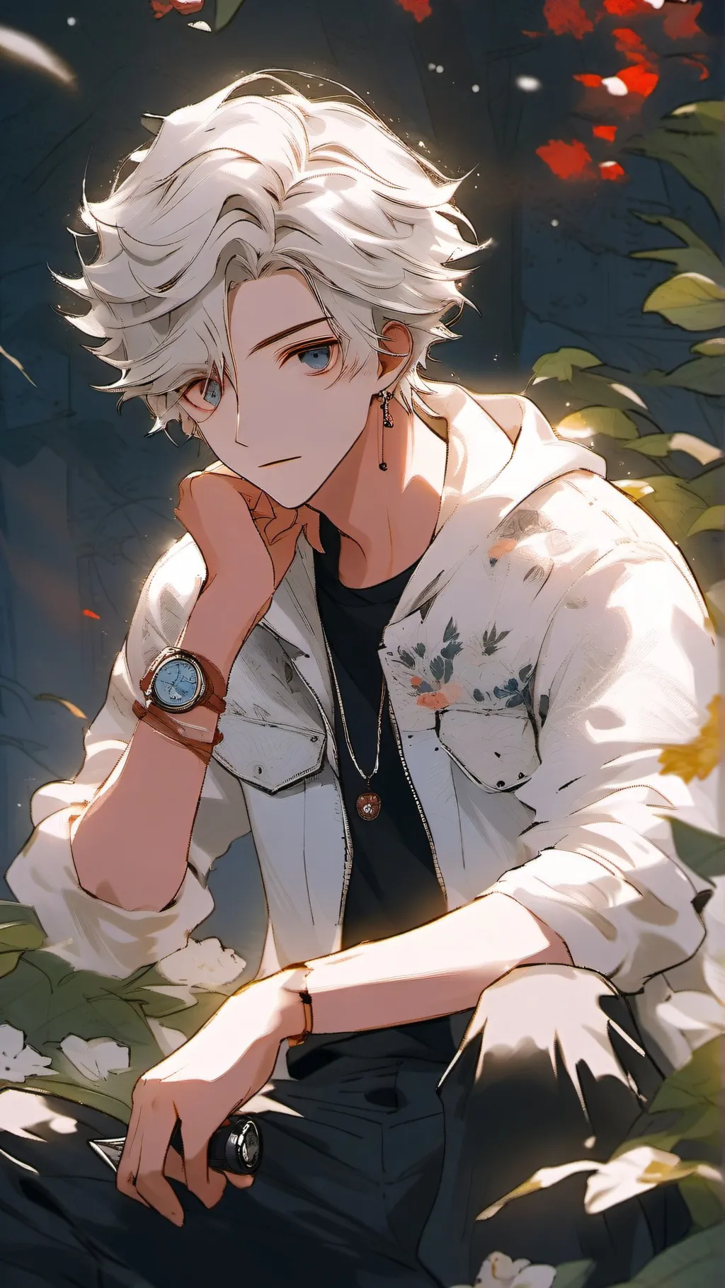 ai character: Mike Morgan Alex background