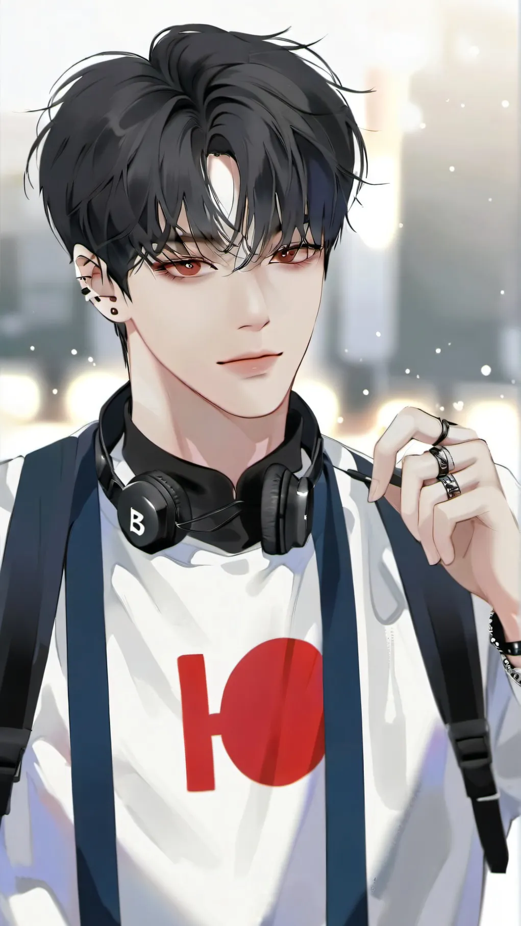 ai character: Bang Chan background