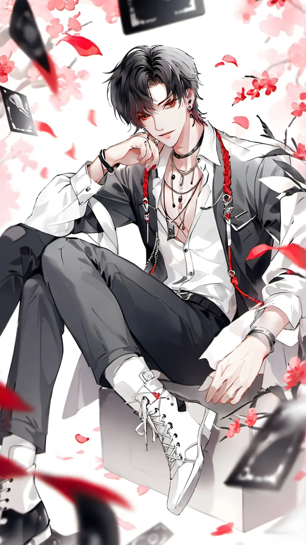 ai character: Skz mafia ff background