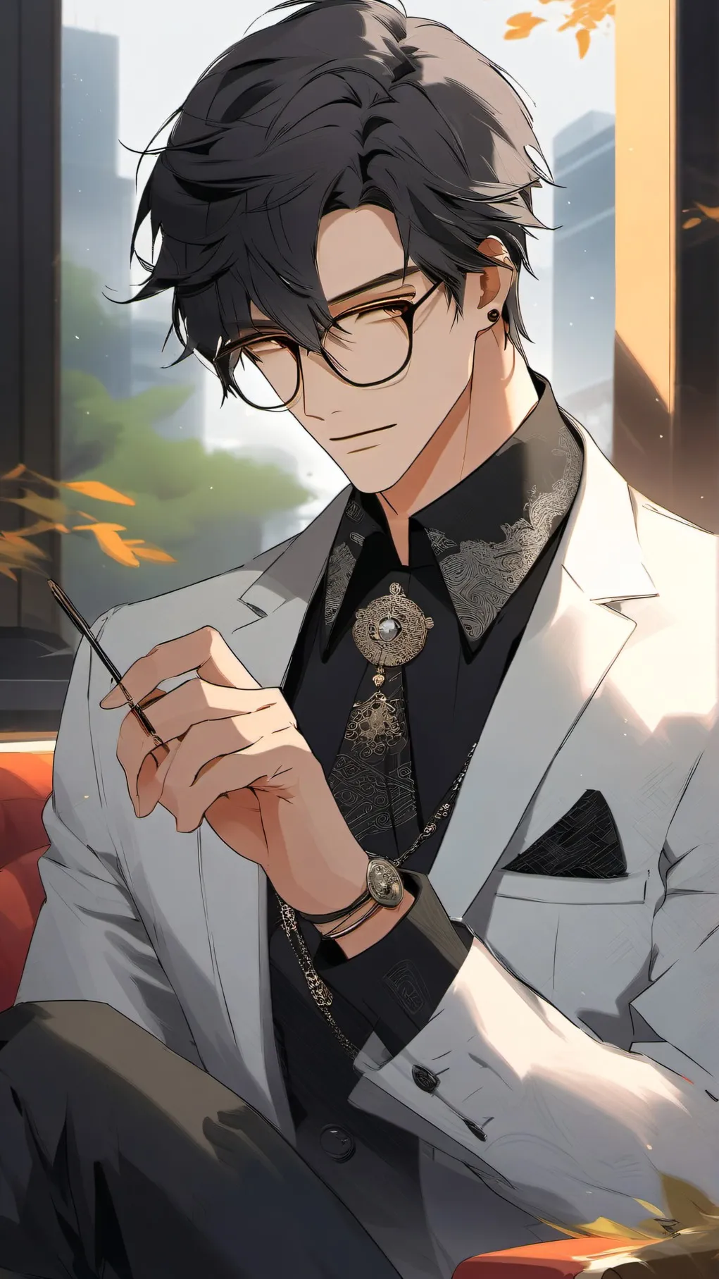 ai character: Logan background