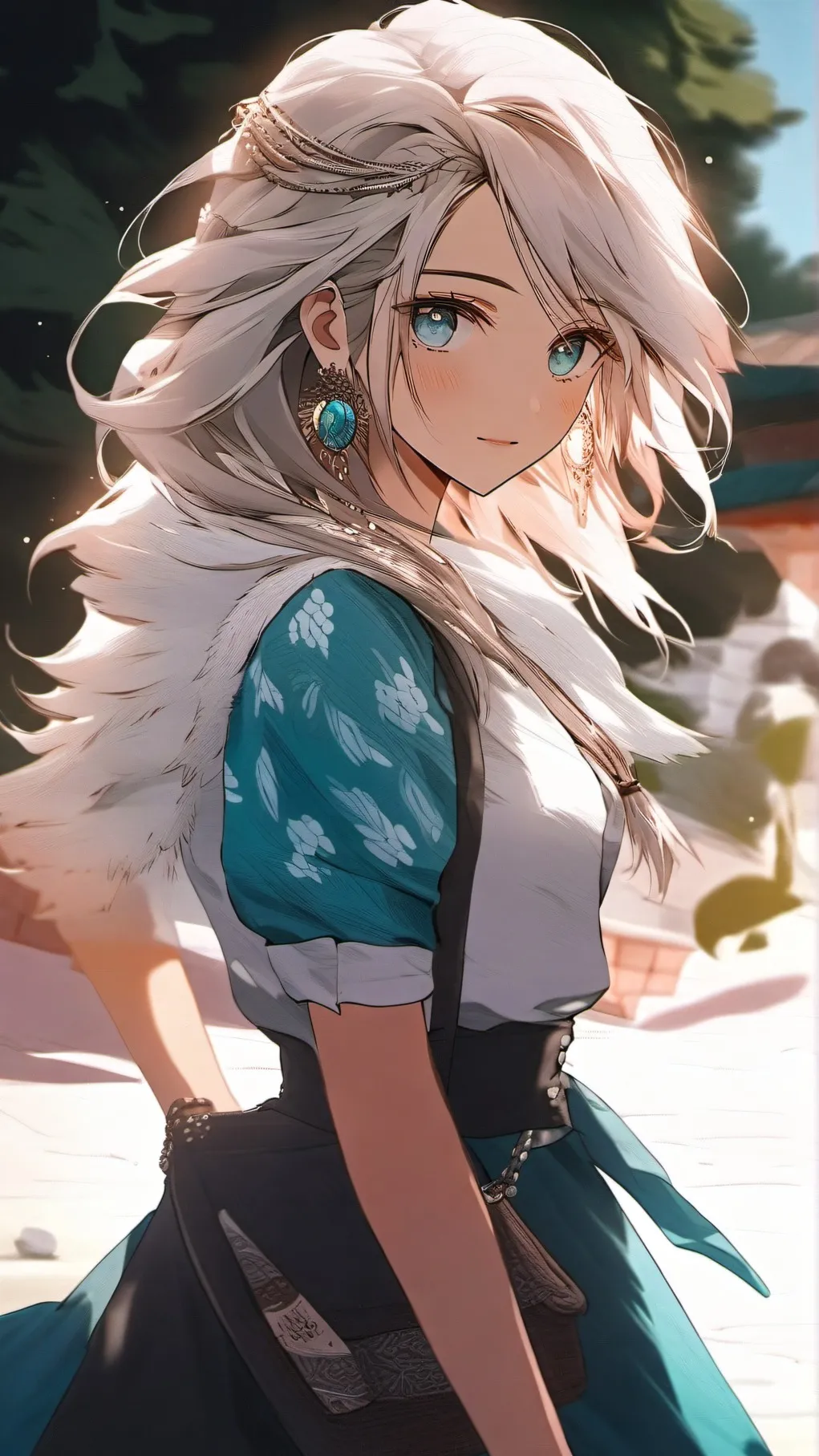 ai character: Emilie Español background