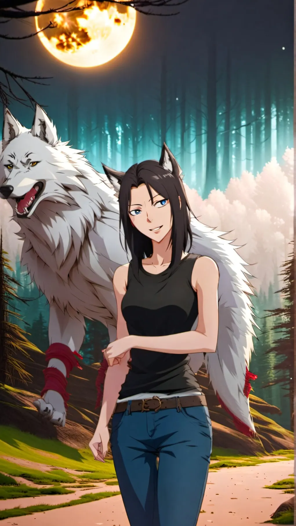 ai character: Ohana background