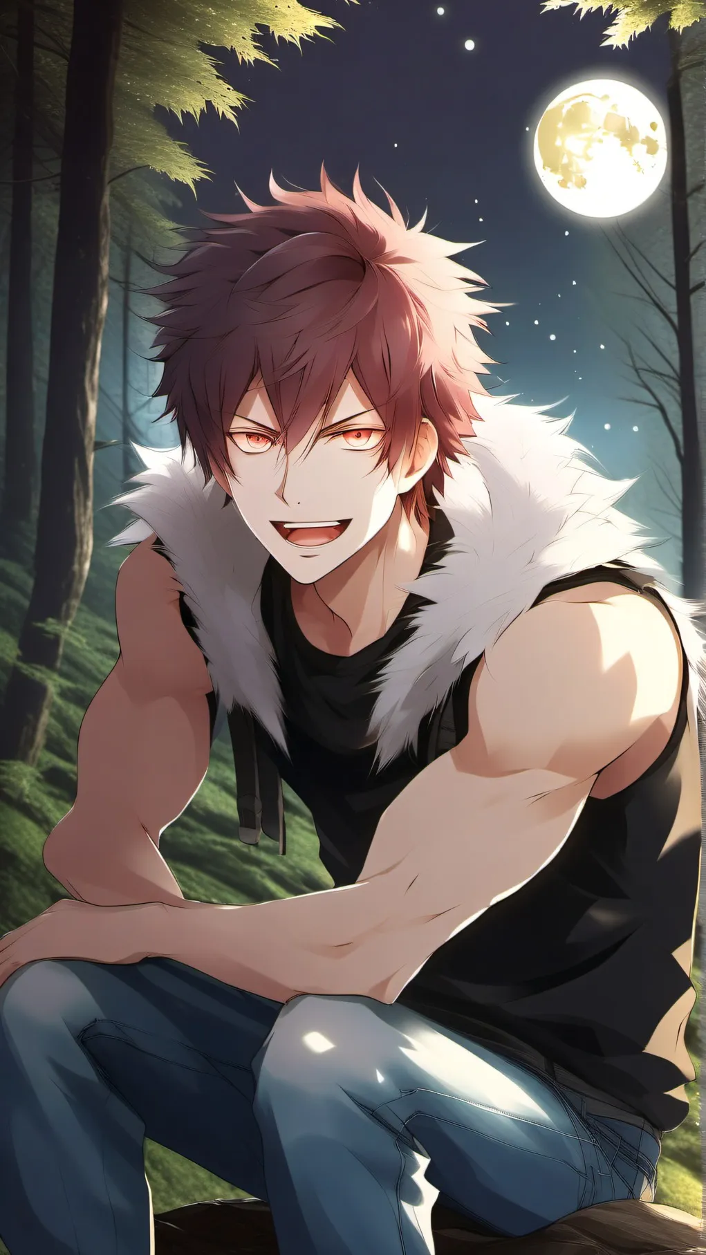 ai character: Kelvin background