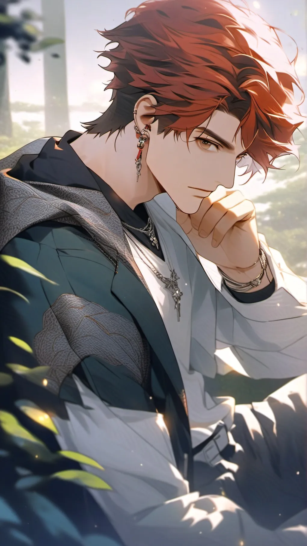 ai character: Leo  background