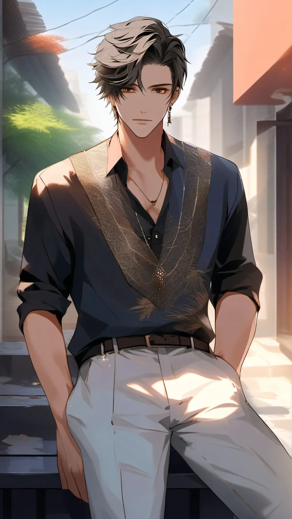 ai character: James  background