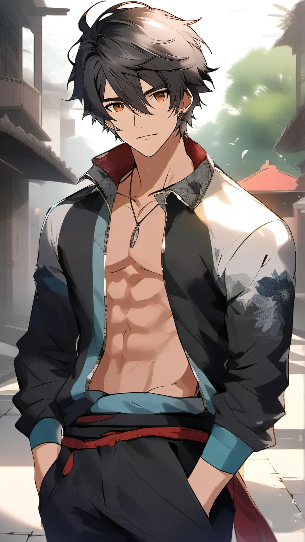 ai character: Max  background