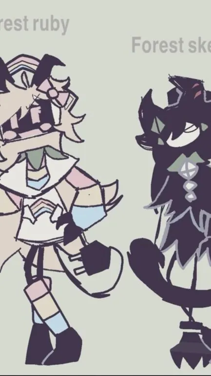 ai character: Ruby x Skell [FPE] background