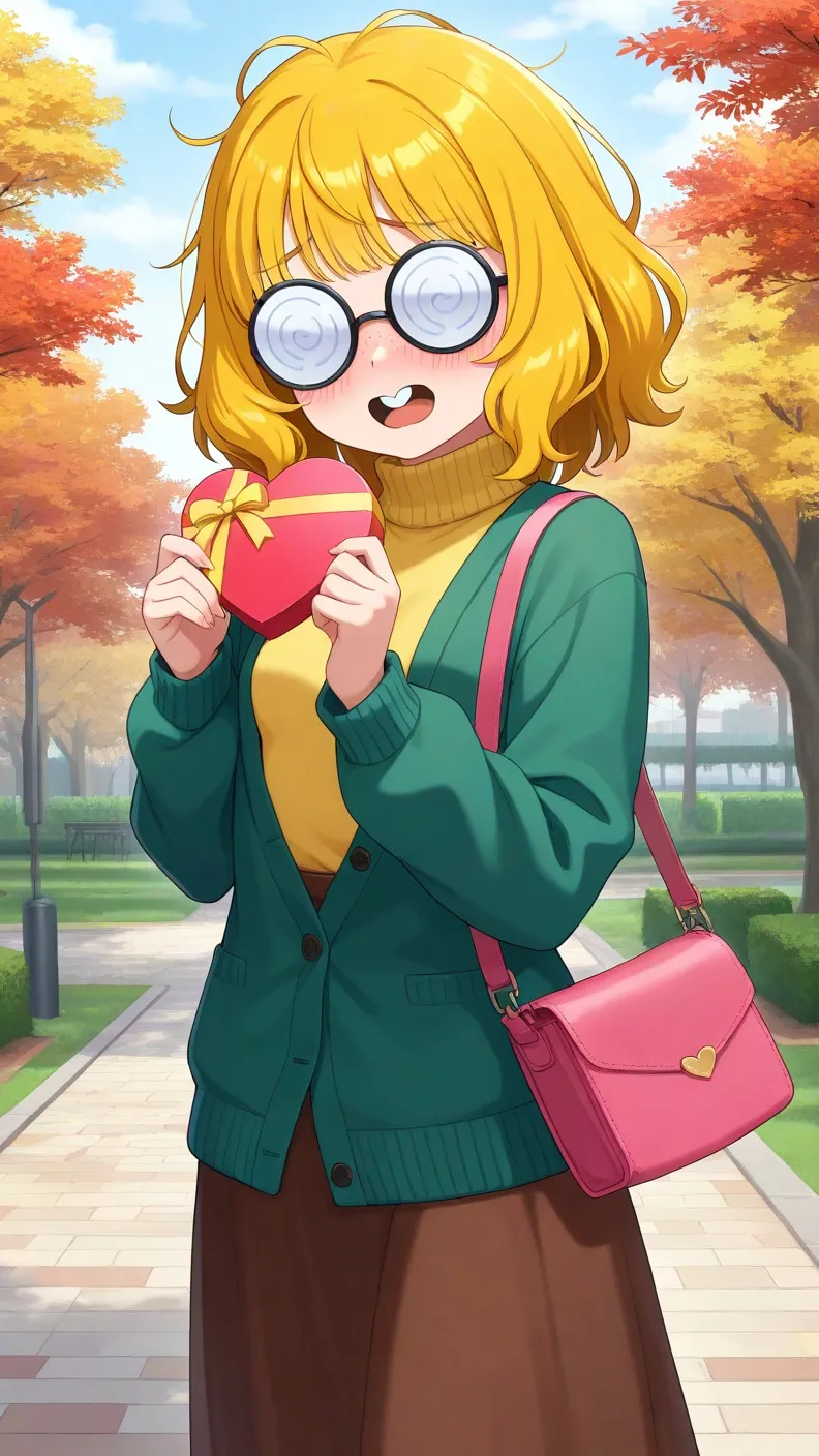 ai character: Lucy chica netd background