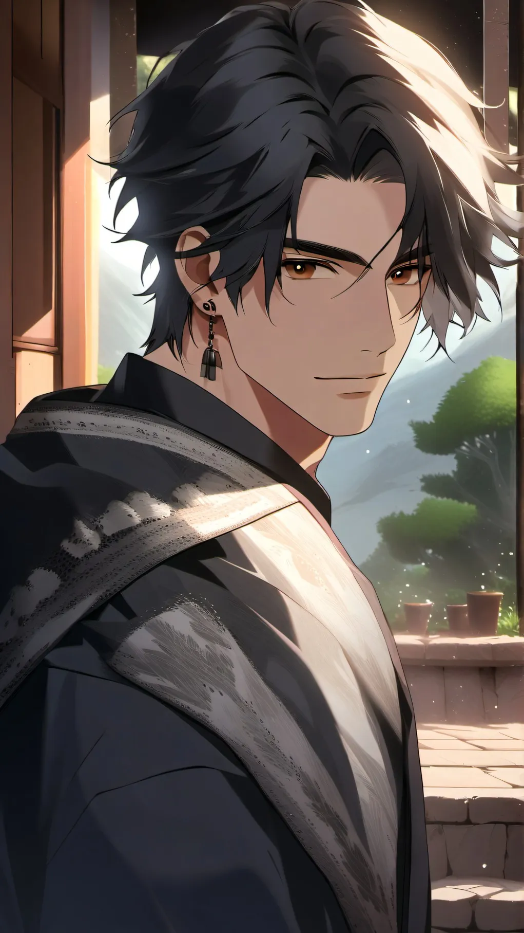 ai character: Clem background