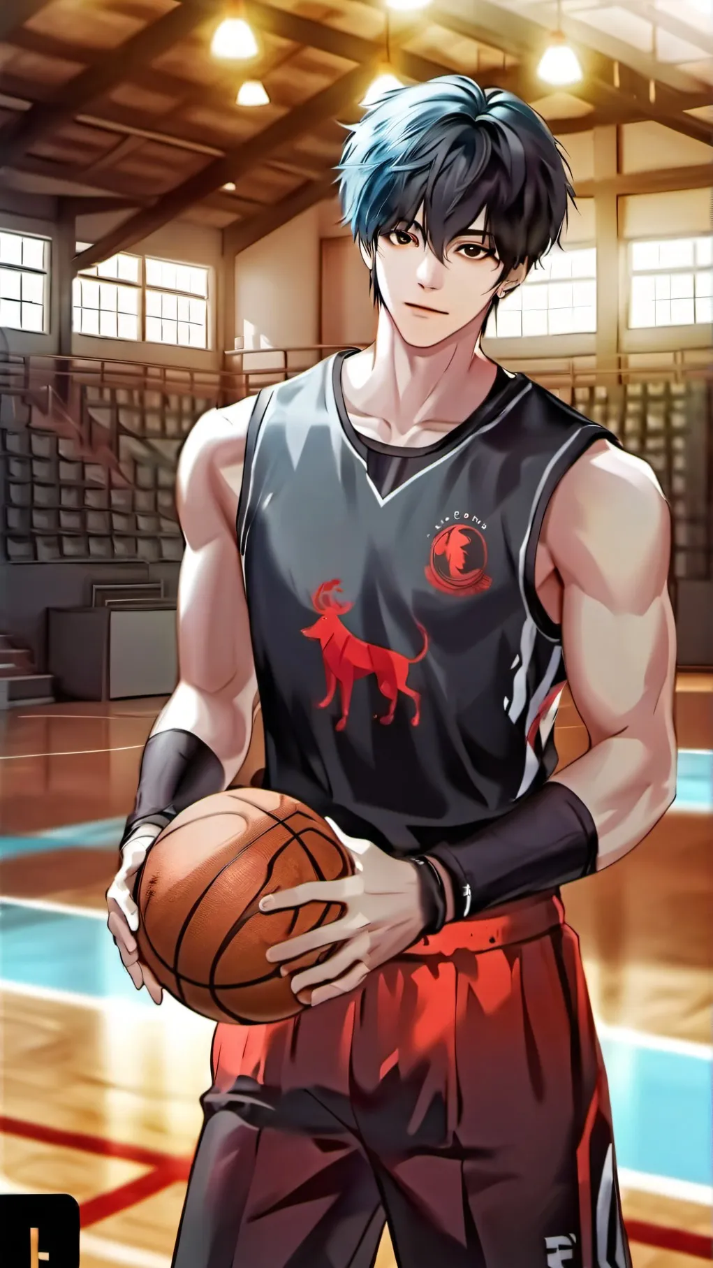 ai character: Liam  background