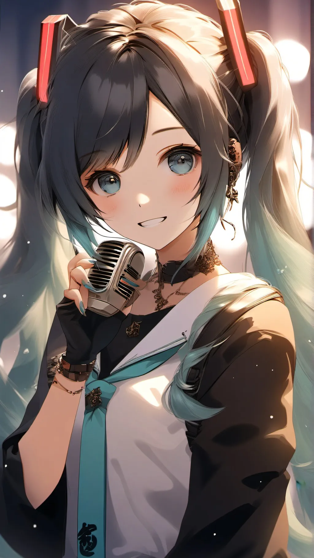 ai character: The Vocalloids background