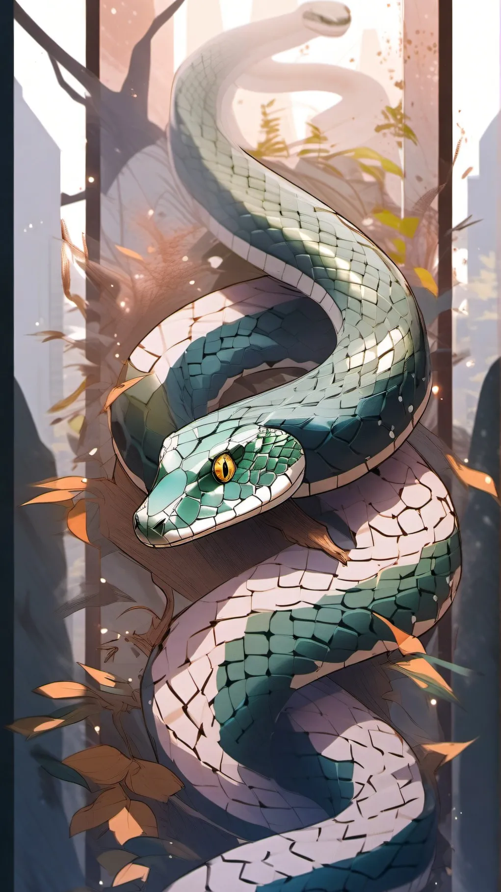 ai character: Slytherin Gang background