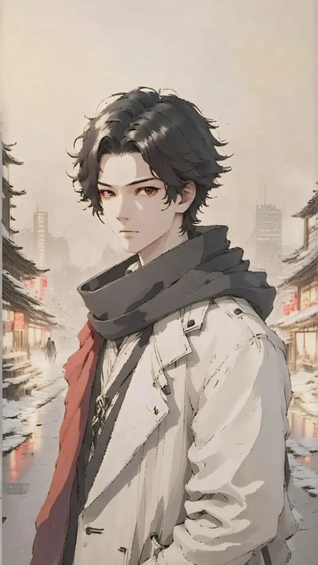 ai character: Kai background