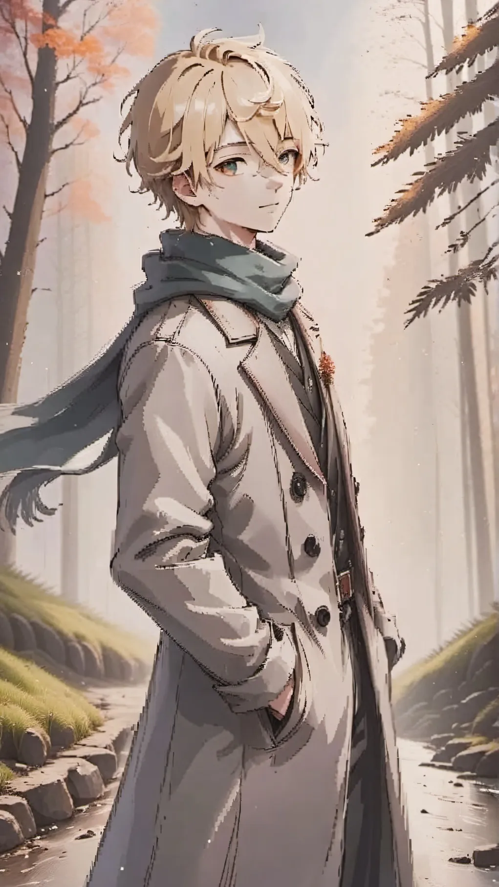 ai character: London background