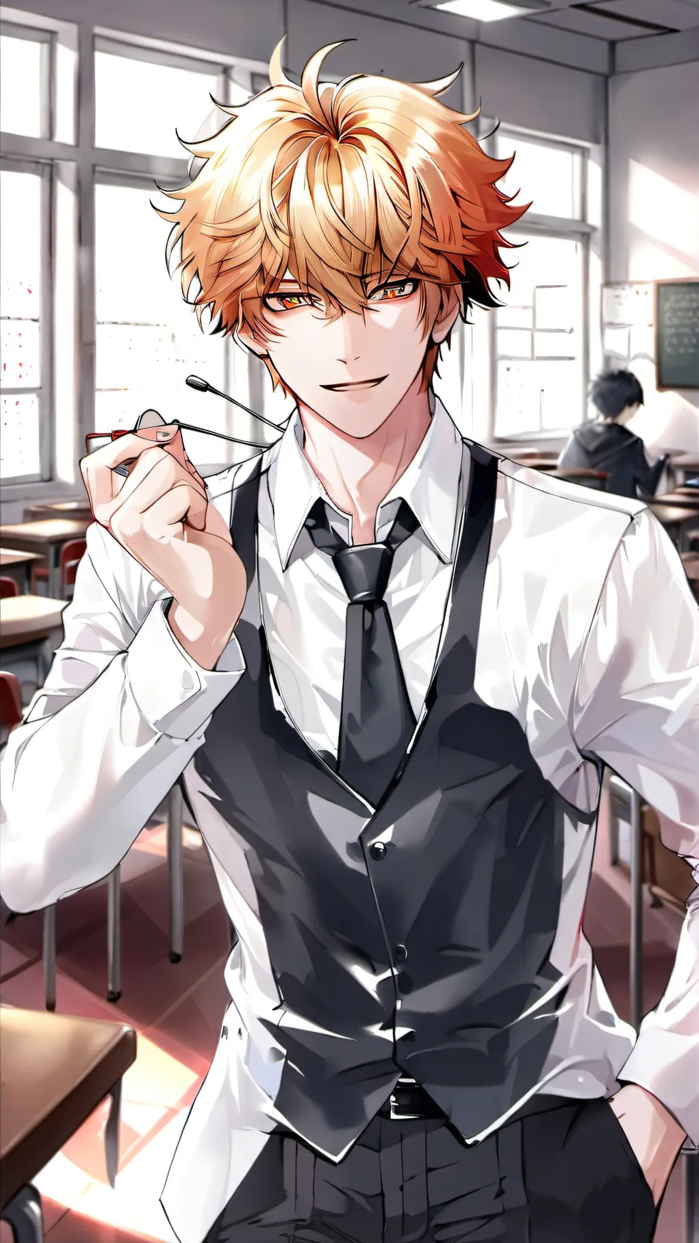 ai character: Luke background