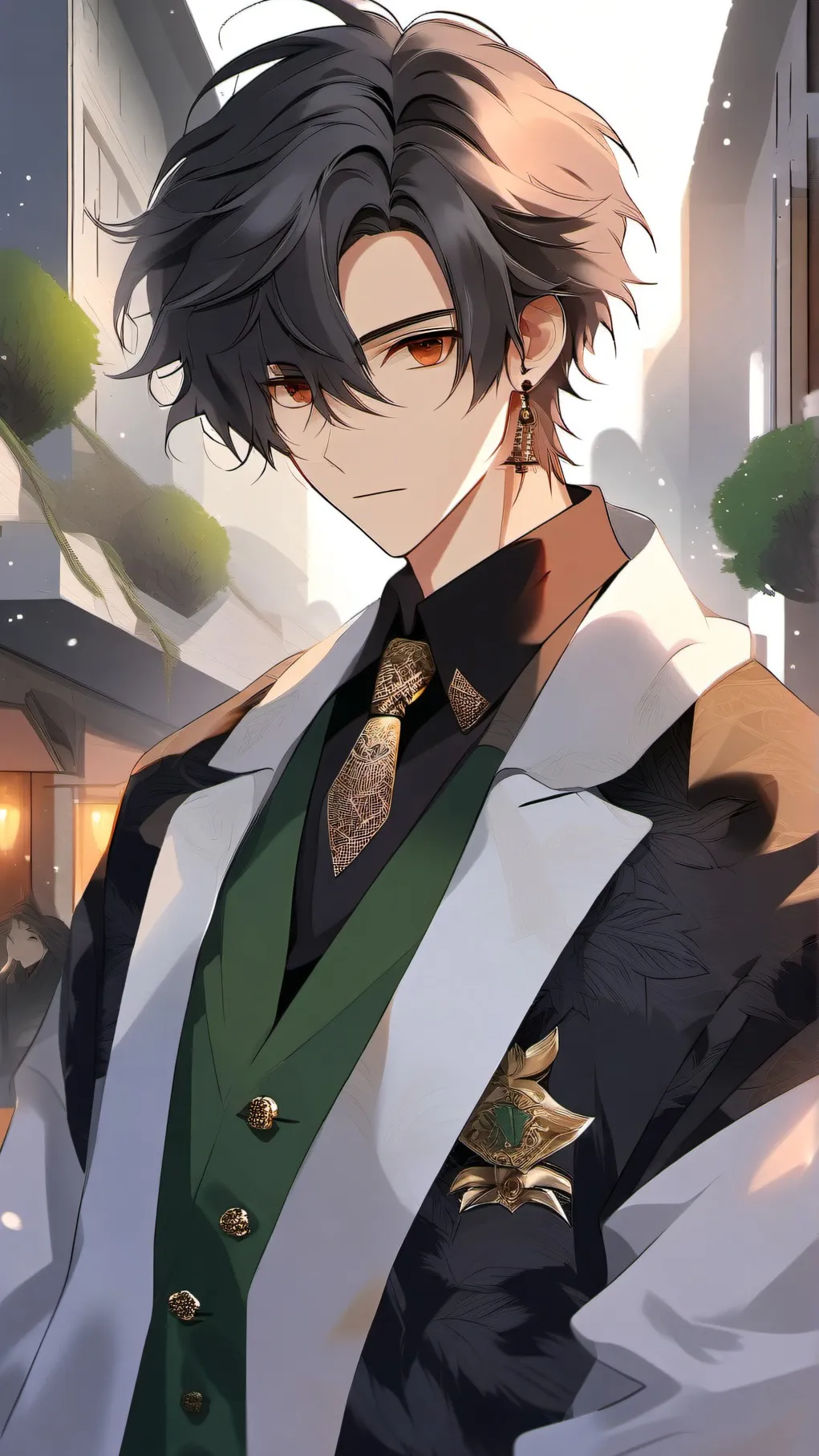 ai character: Maid Cafe! background