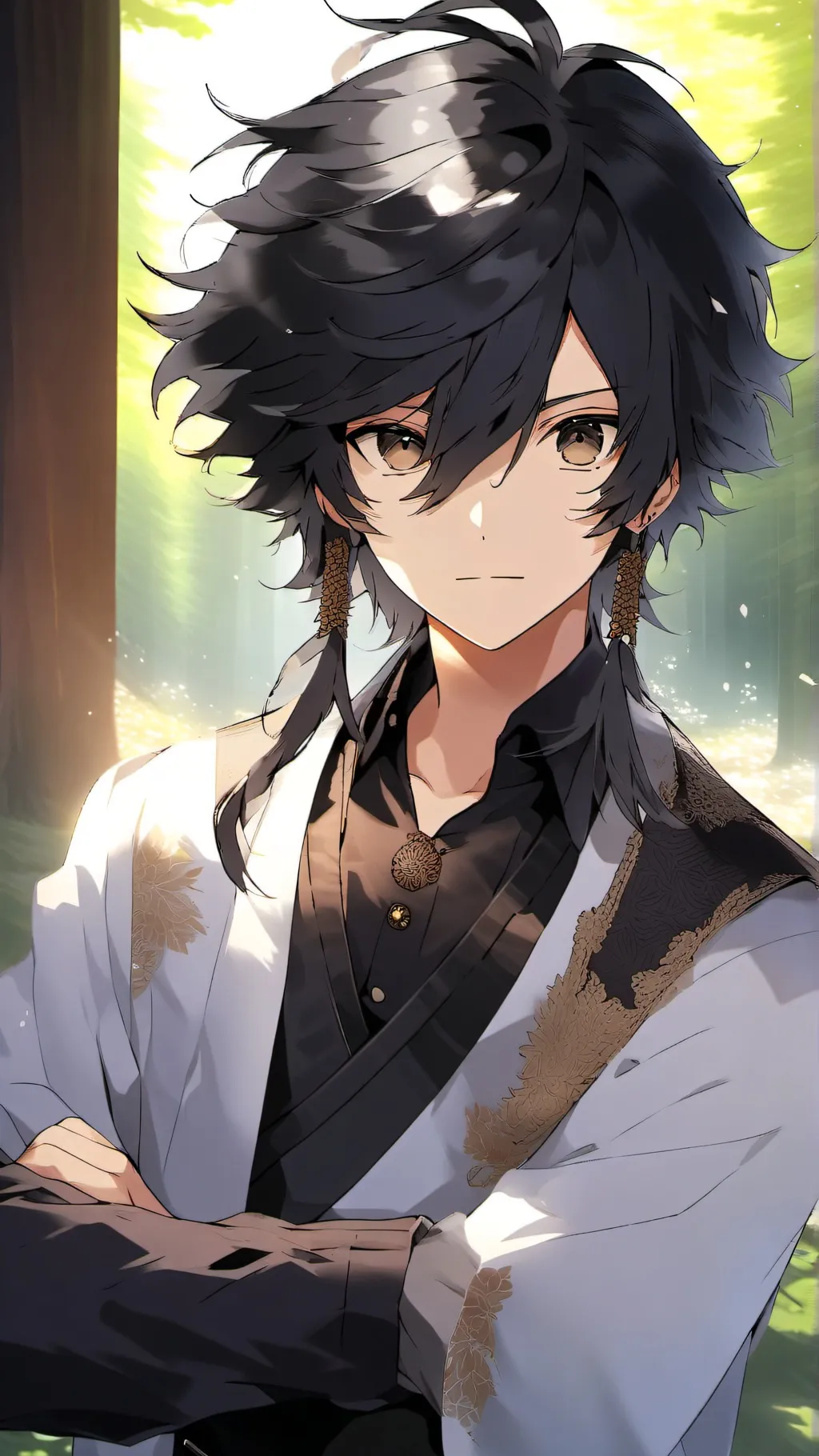 ai character: Naofumi Iwatani background