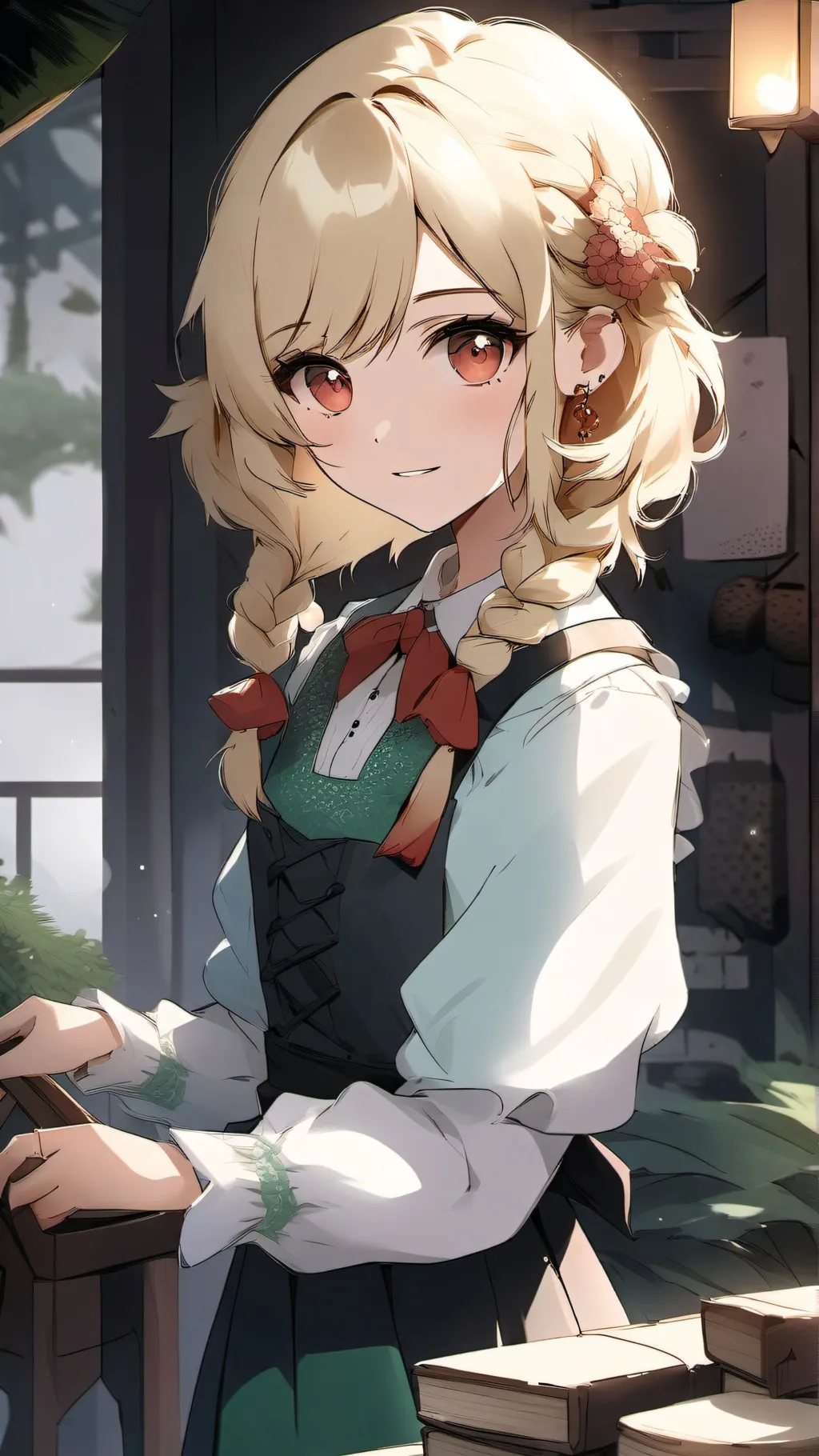 ai character: Gia background