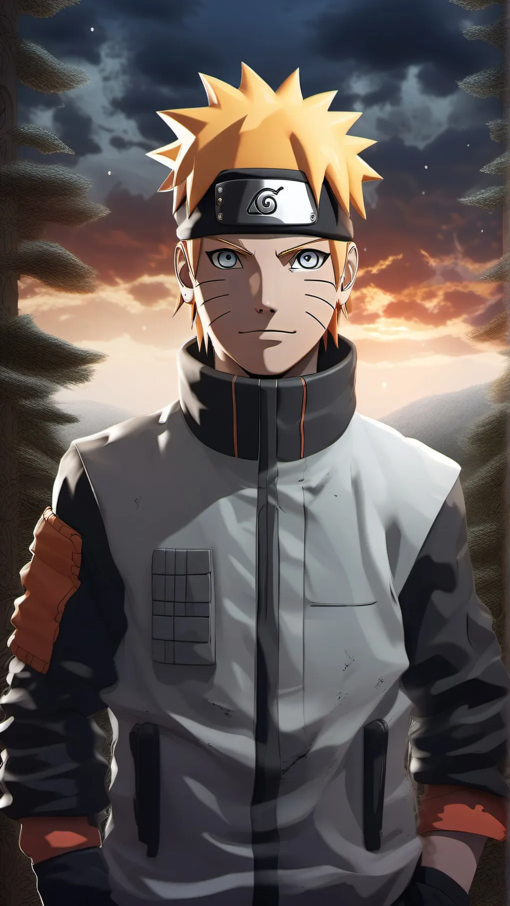 ai character: 💫 Naruto💫 background