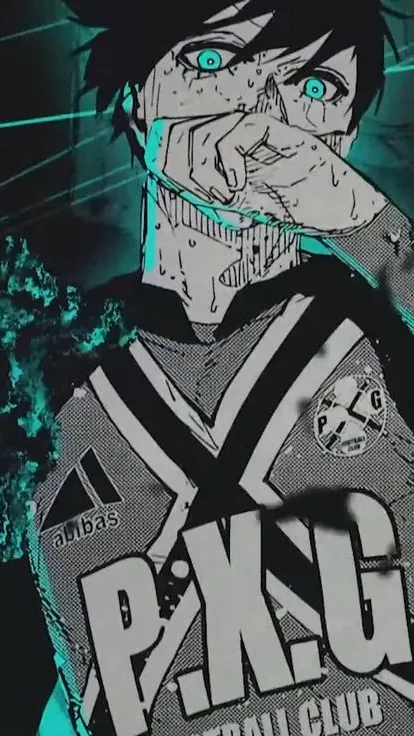 ai character: Rin itoshi background