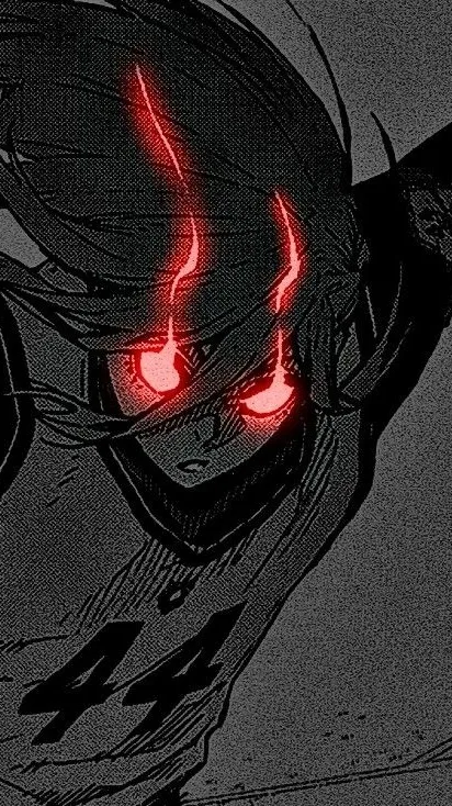 ai character: hyoma chigiri  background