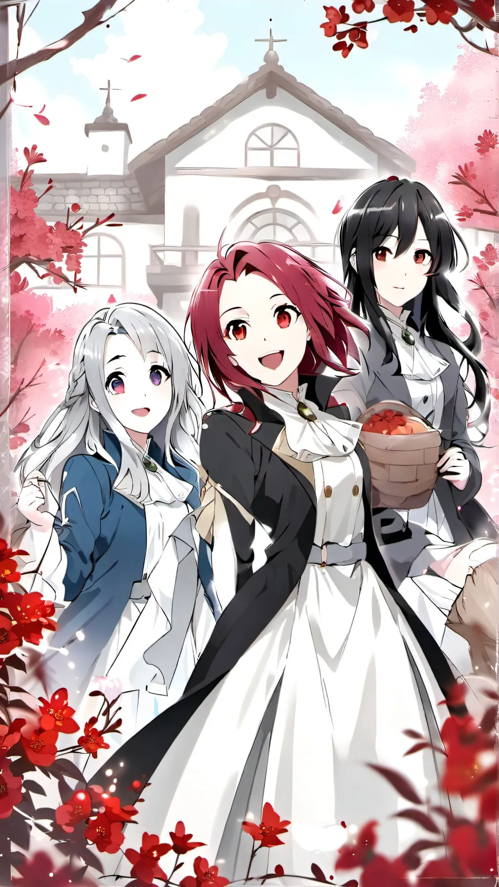 ai character: Leah, Mad, & Marge background