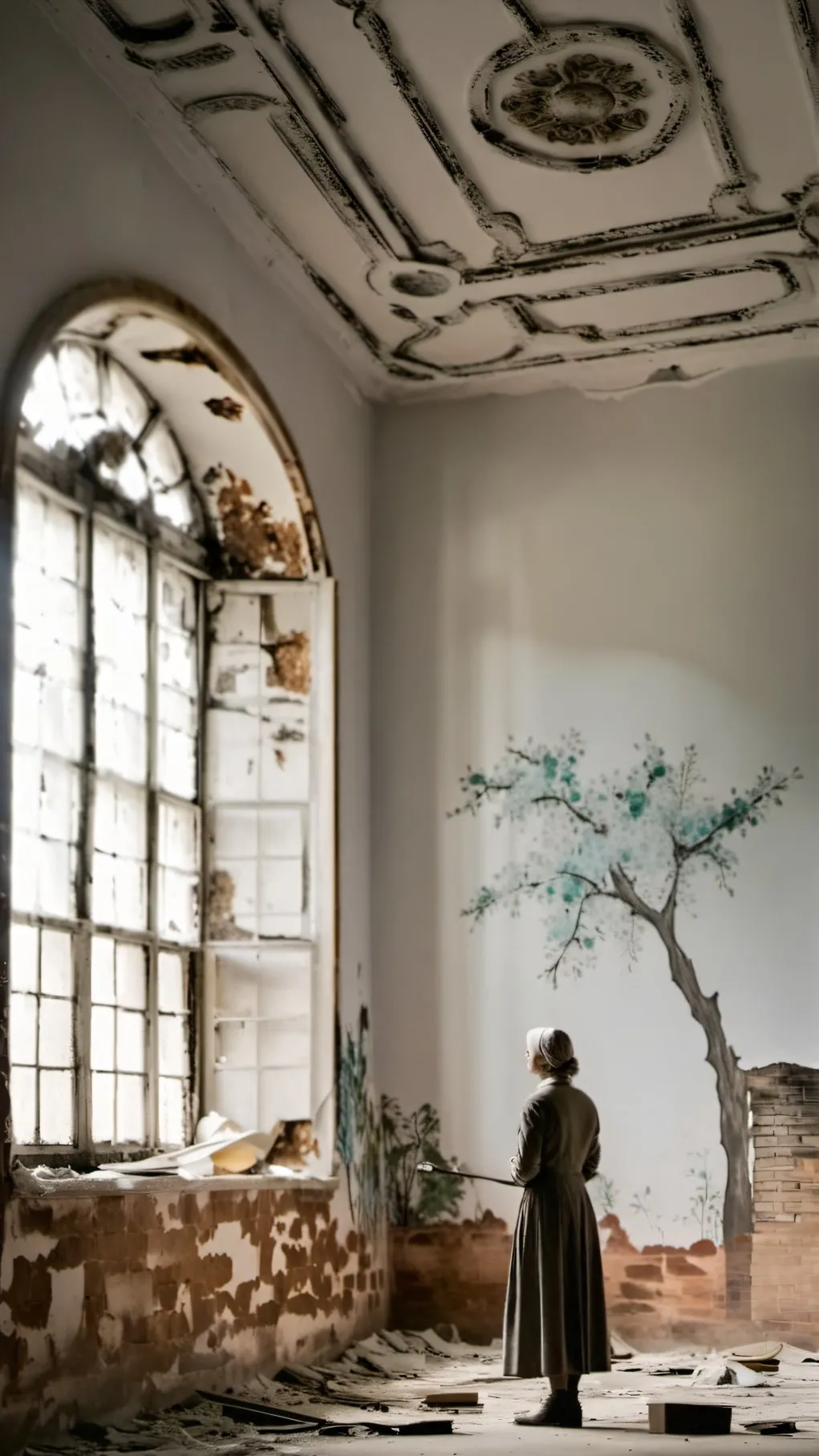 ai character: Amelia's Mansion background