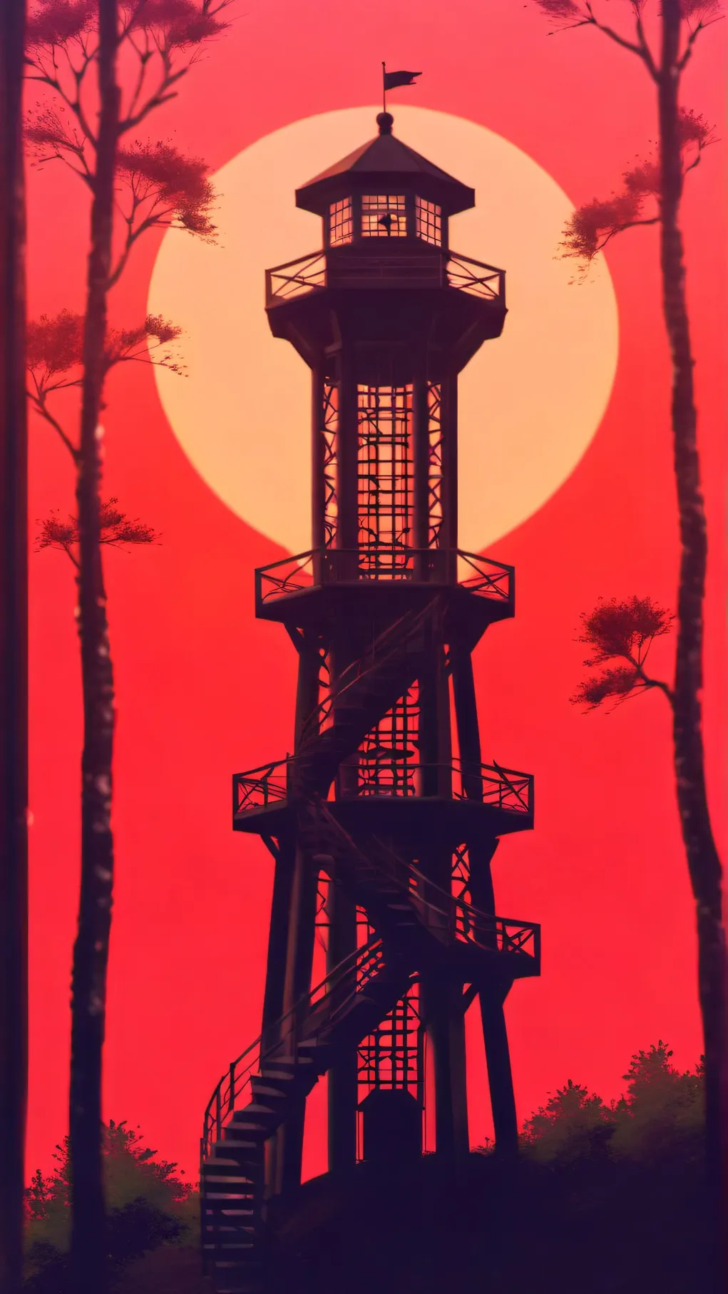 ai character: The Lookout background