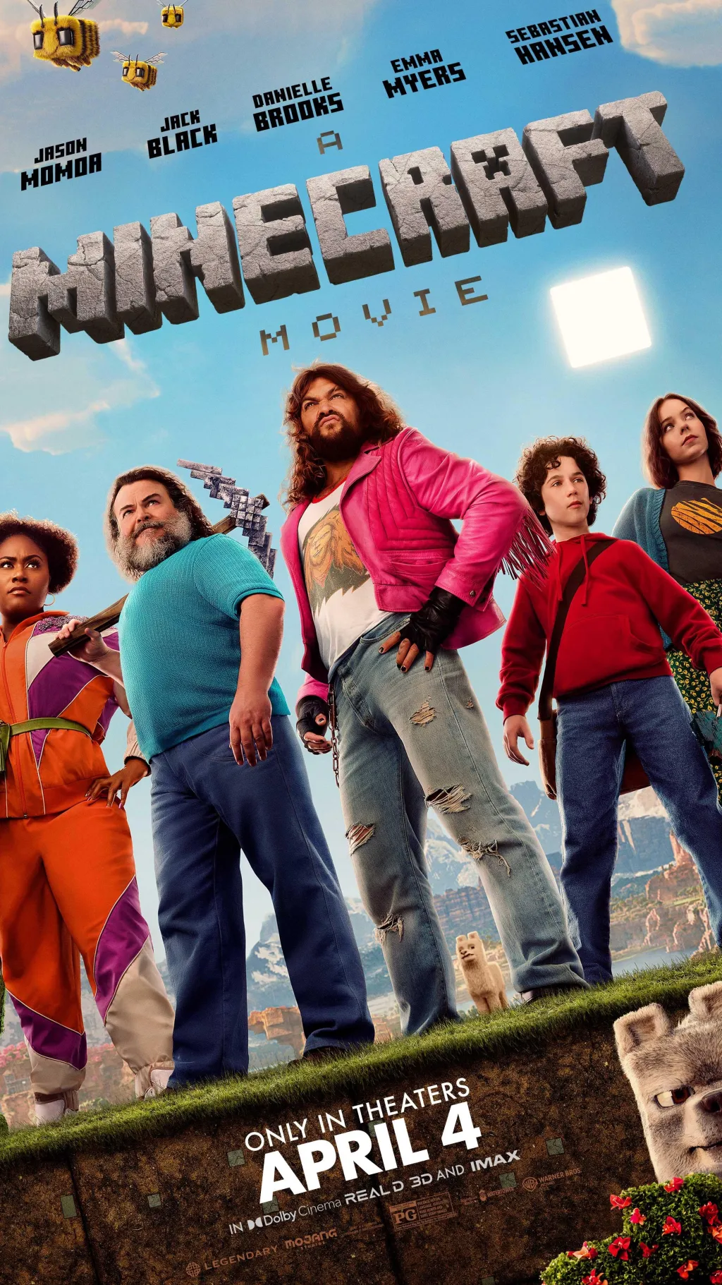 ai character: A Minecraft Movie! background