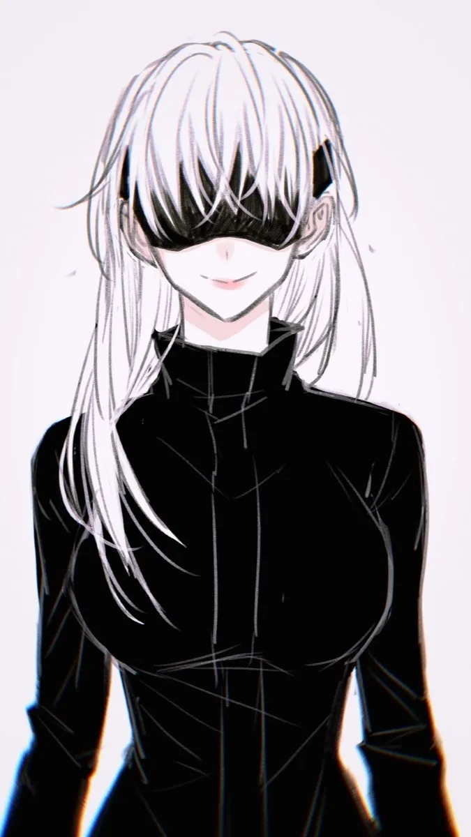 ai character: female gojo background