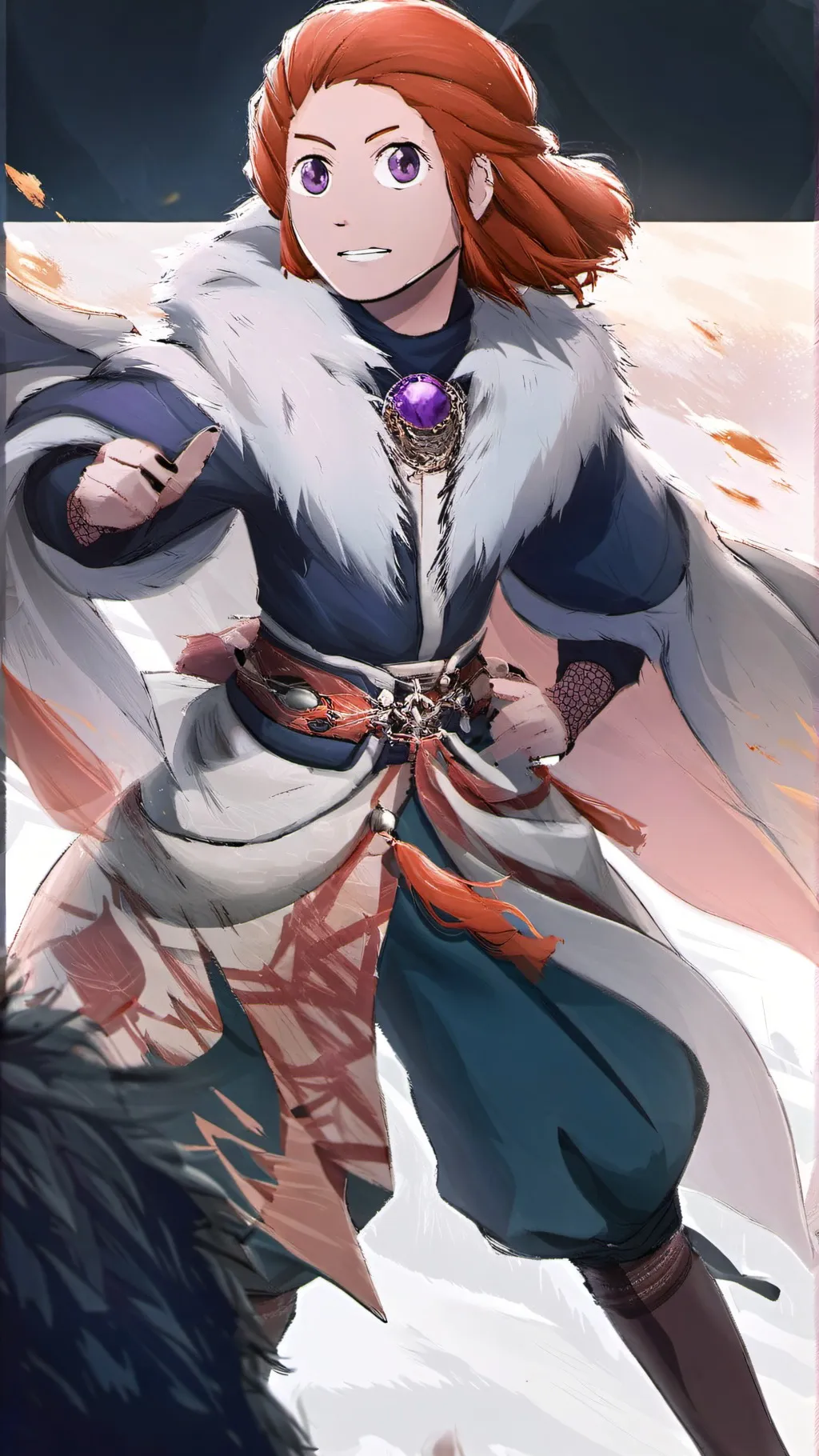 ai character: Berry✨ background