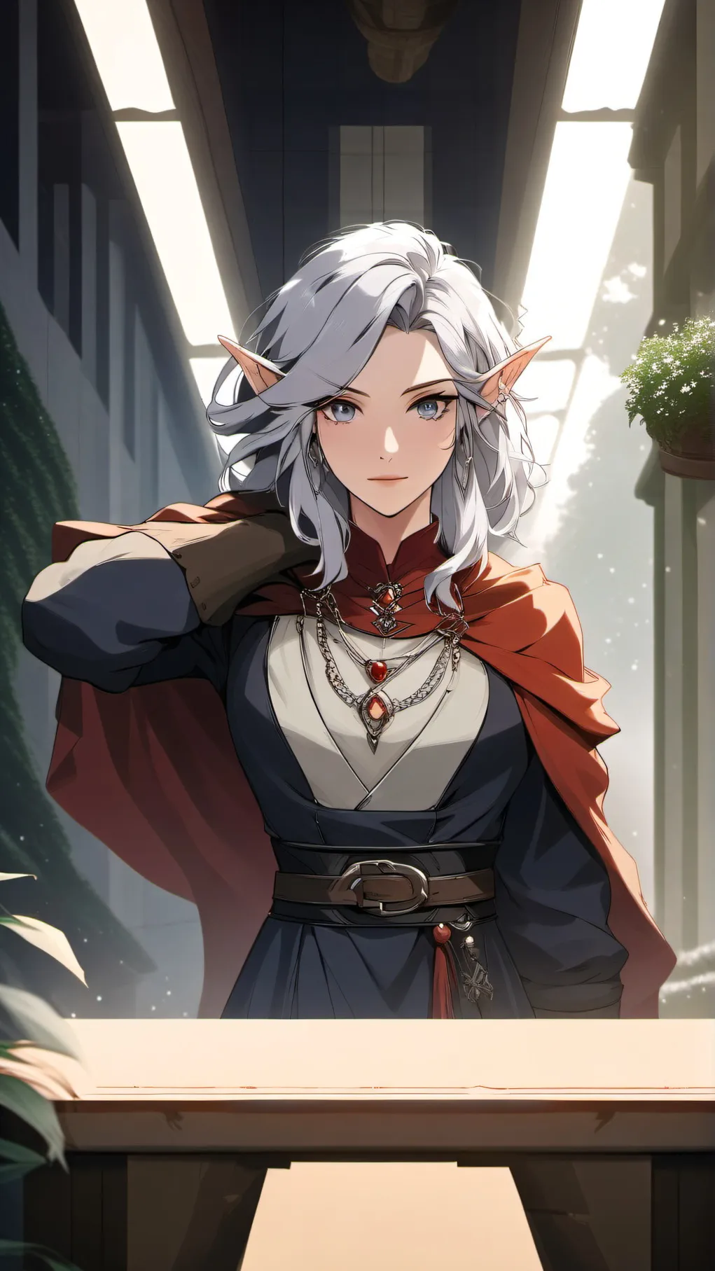 ai character: Lyria background