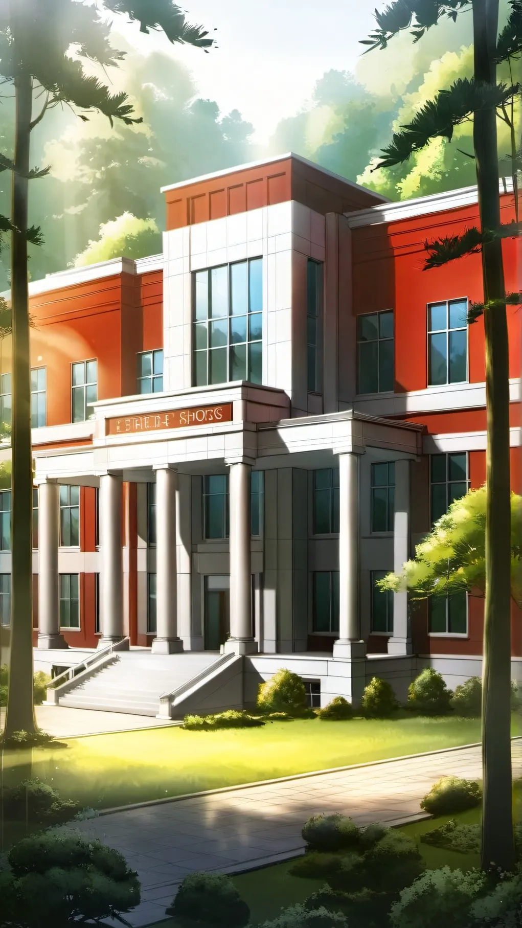 ai character: <school> background