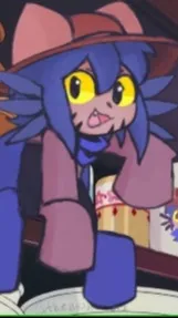 ai character: niko in a store background