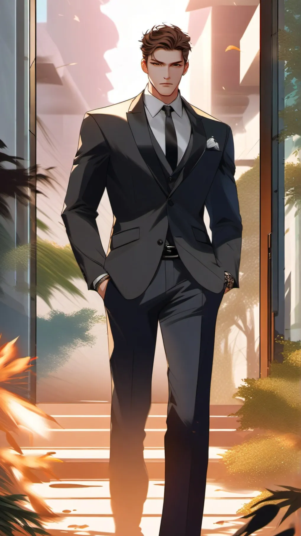 ai character: Zach background