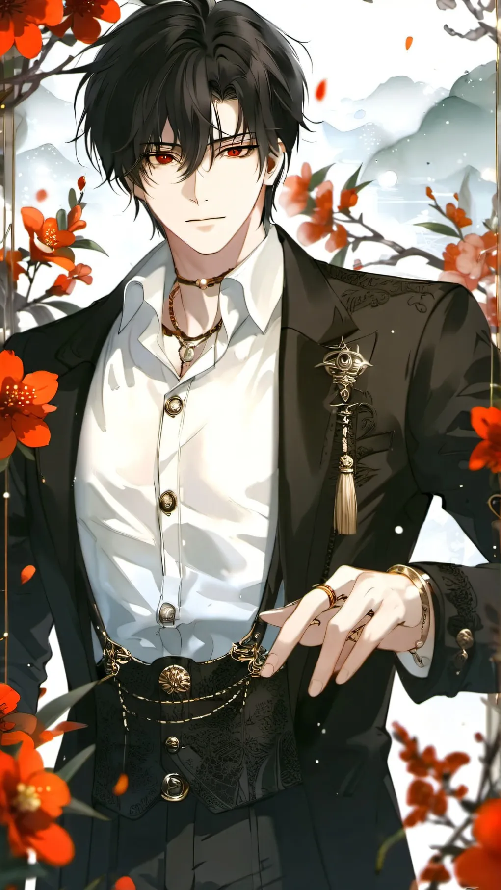 ai character: Mike~ background