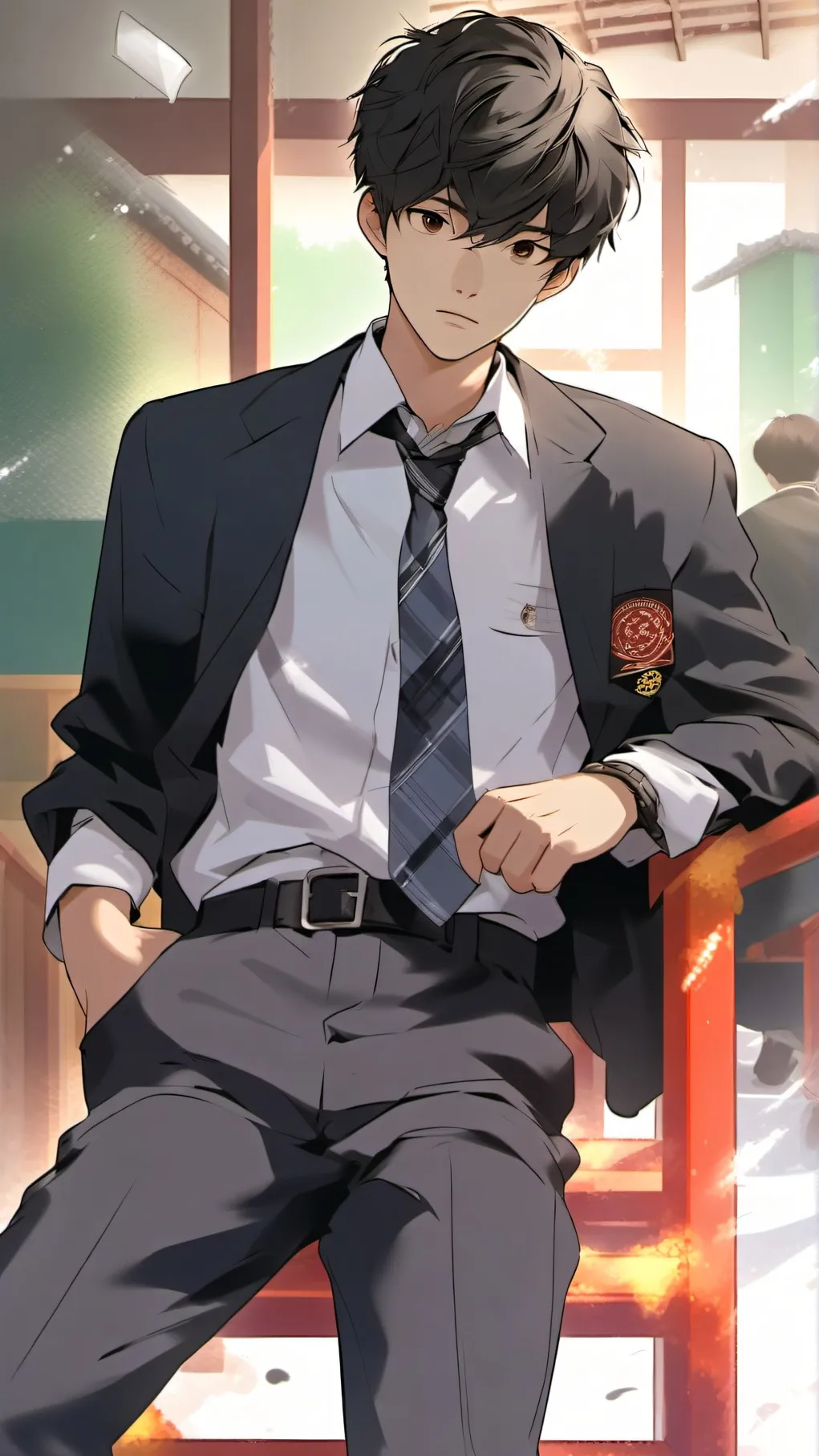 ai character: big brother (Cole) background