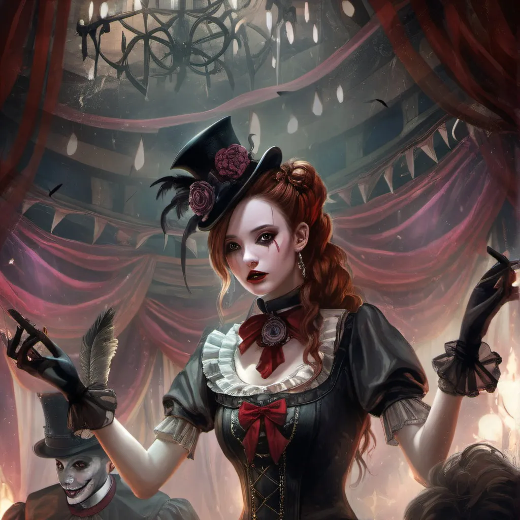 chat with ai character: Md dark circus! 