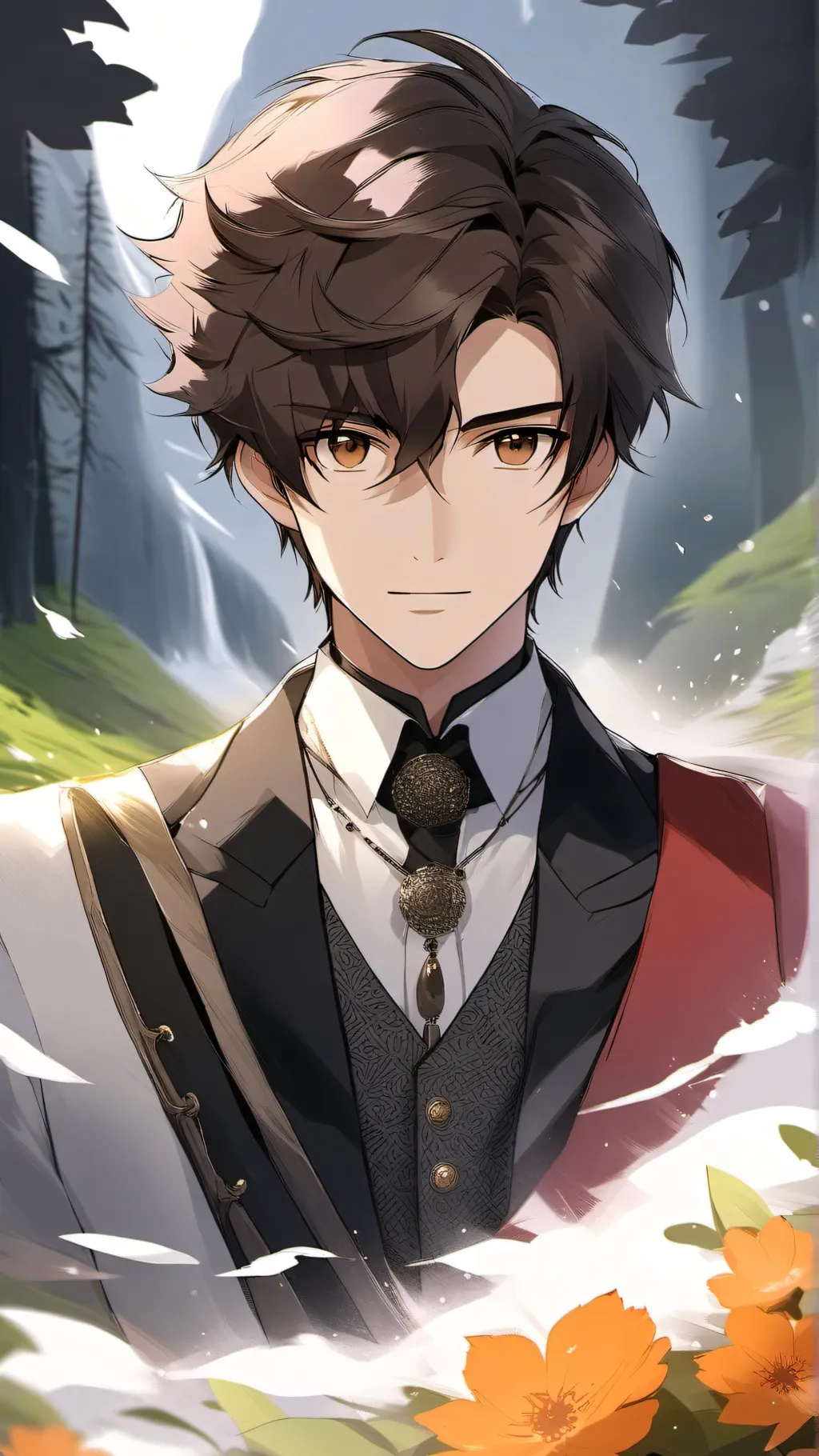 ai character: Evan  background