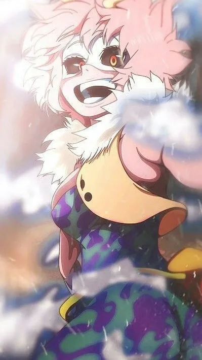 ai character: Mina Ashido💕 background