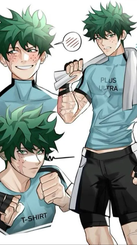 ai character: Izuku time skip background
