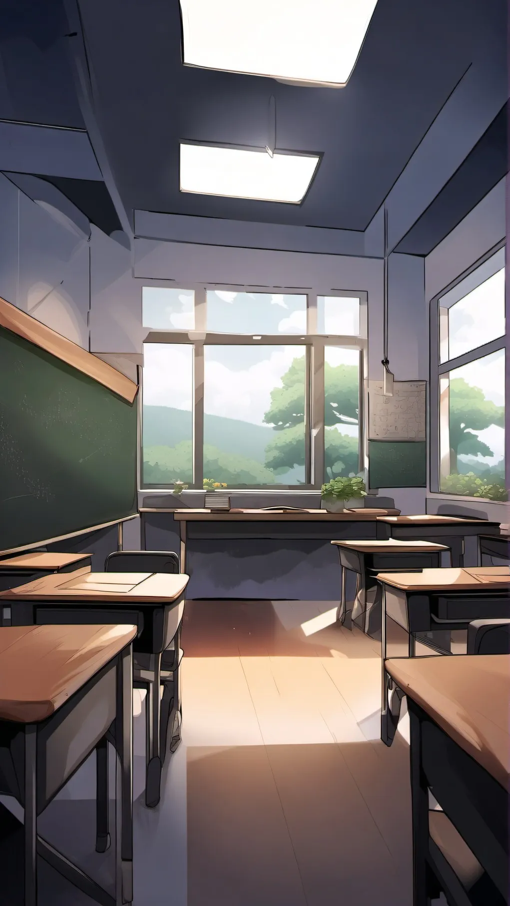 ai character: ALL GIRLS SCHOOL background